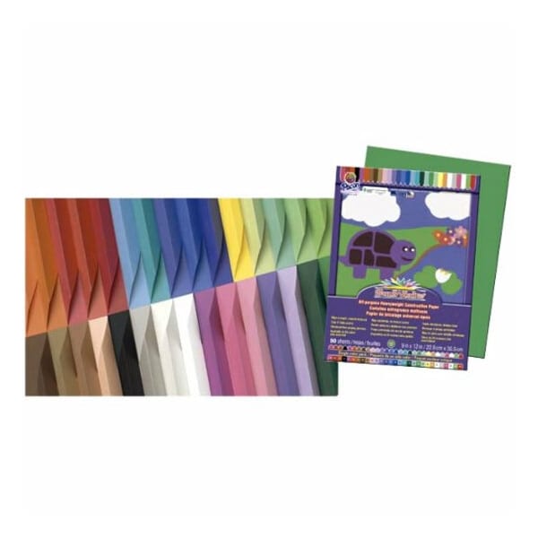 Fadeless 006817 Sulphite Acid-Free Art Paper Roll; Brite Blue 6817 - main