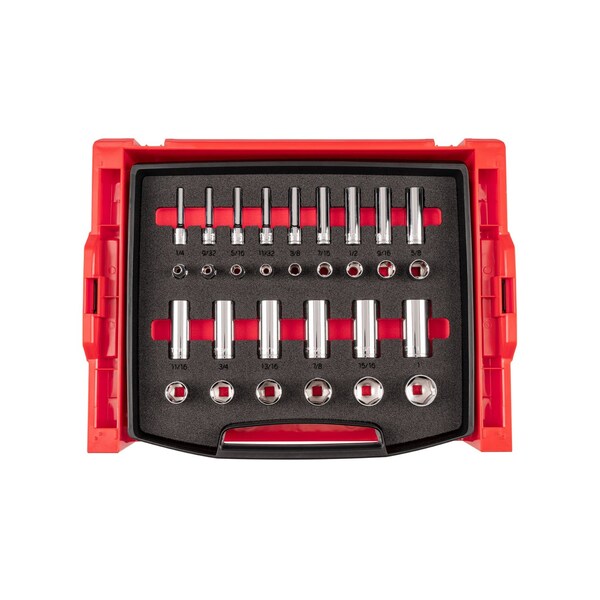 Tekton Socket Set, Steel, 30 Pieces OLB94305 - main