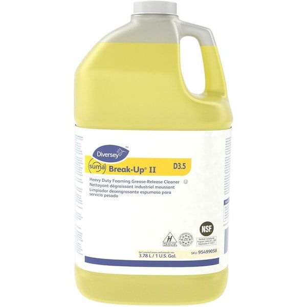Diversey Degreaser, 1 Gal Jug, Liquid, Yellow, 4 PK 95499058 - main