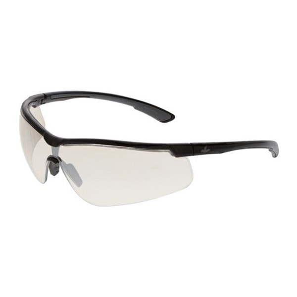 Mcr Safety Klondike (KD7), Safety Glasses, Anti-Fog, I/O Lens, Black/Gray Frame, Half Frame KD719AF - main
