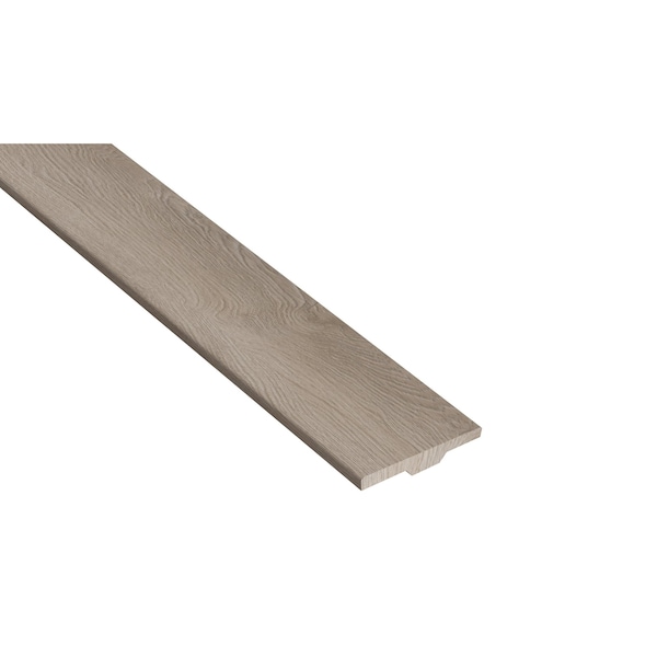 Ackland 0.49 in. T x 94.49 in. L x 1.77 in. W Riverbend Cove Hybrid Rigid Core Trim T Molding AKVTHRICO1-T - main