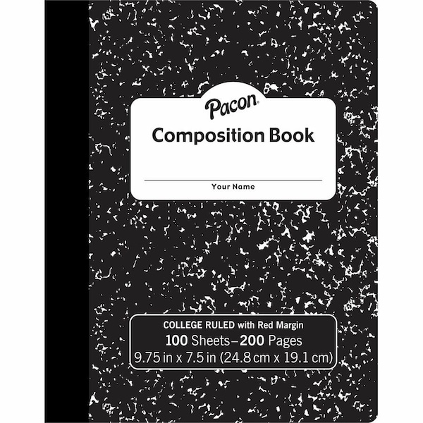 Pacon Composition Book, White PACMMK37106 - main