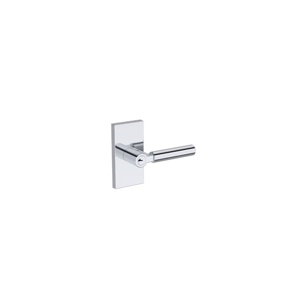 Baldwin Residential Door Levers Keyed Entry Reversible Bright Chrome ENLKFCFR260 - main