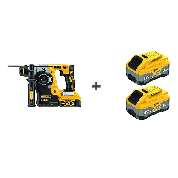 Dewalt DEWALT 20V SDS Hamme BONUS BATTERY 2PK DCH273P2/DCB2108-2 - main