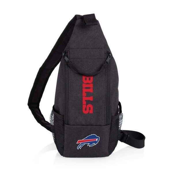 Picnic Time Family Of Brands Buffalo Bills - Strider Cooler Sling Bag, (Black) 759-00-179-044-2 - main
