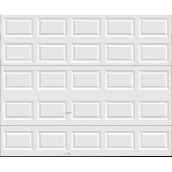 Holmes Bronze Series 10 ' Wx8 ' H Wht Steel Garage Door w/EZ-Set Torsion Spring A632531 - main
