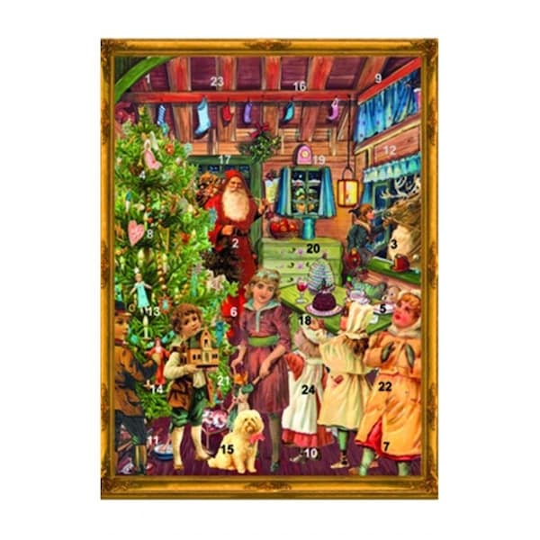 Horizon Industries mer Advent Victorian Style Santas Workshop ADV469 - main