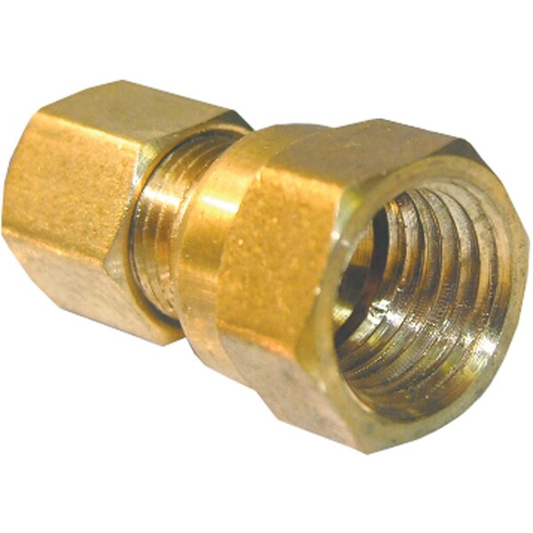 Westlake Pipe & Fittings 1/4'' Cx1/4'' FPT Brass Compression Adapter 17-6613 - main
