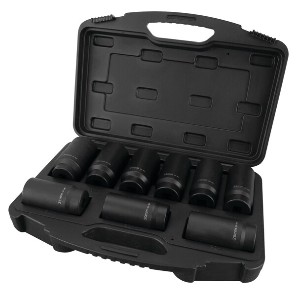 Performance Tool 9Pc. Axle Nut Socket Set W89318 - main