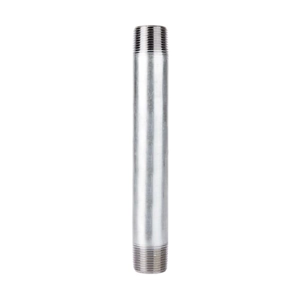 Ace Trading - Nipple 1-1/4 in. MIP each X 1-1/4 in. D MIP Galvanized Steel 9 in. L Nipple 303U114X9 - main