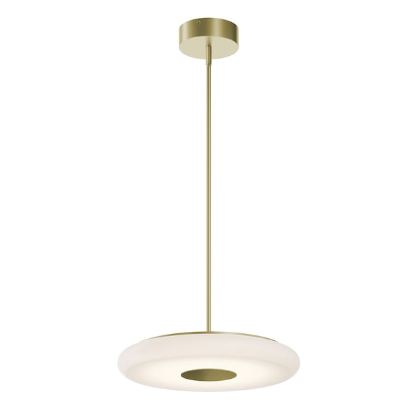 Afx June 18in. LED Pendant - 30W - Light Antique Brass JUNP18LAJUDLB - main