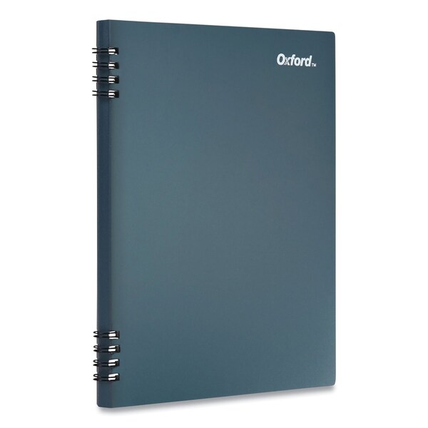 Oxford Stone Paper Notebook, 1 Subject, Medium/College Rule, Blue Cover, 11 x 8.5, 60 Sheets 161647 - main