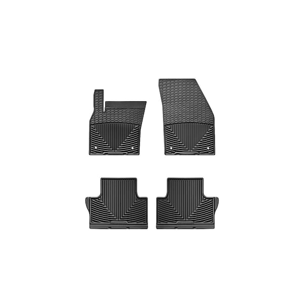 Weathertech Black, Front and Rear All Weather Floor Mats WTVB171170 - main
