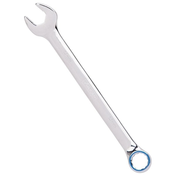 Vulcan Combination Wrench, Metric, 14 mm Head, Chrome Vanadium Steel, Silver, Round Handle MT6548234 - main