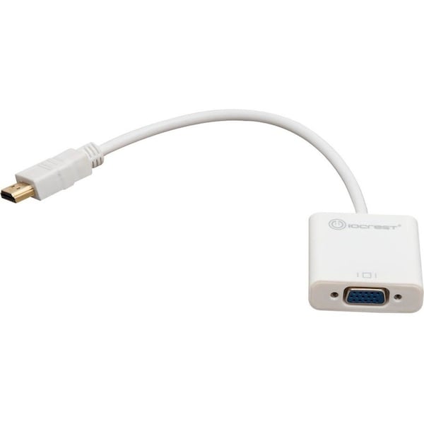 Syba IO Crest Active HDMI to VGA Adapter with Audio Support via 3.5mm jack SY-ADA31044 - main
