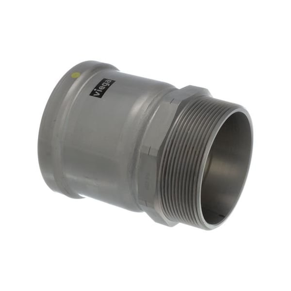 Viega MegaPressG adapter P 4 MPT 4 carbon steel zinc-nickel coating 28750 - main