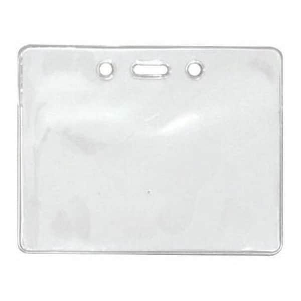 Brady BADGE HOLDER, CREDIT CARD, CLEAR VINYL PROXIMITY CARD HORIZONTAL W/ SLOT/CHAIN 1840-5000 - main