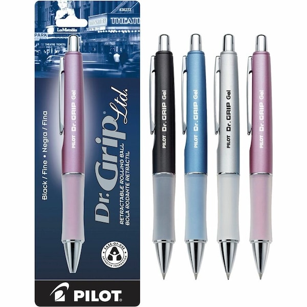 Pilot Pen, Gel, Drgrp, Fn, Bk 36274 - main
