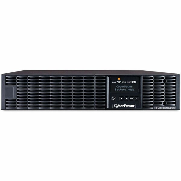 Cyberpower UPS System, Online Double Conversion, Out: 100 V AC, 110 V AC, 115 V AC, 120 V AC, 125 V AC OL1000RTXL2UN - main