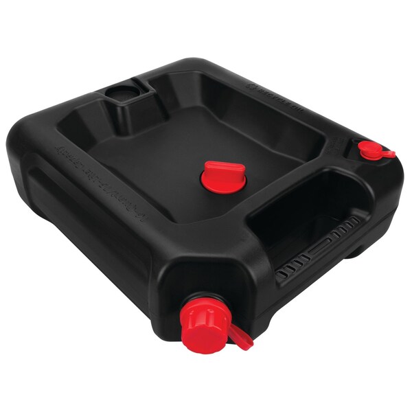 Performance Tool 16 qt. Oil Drain Container, Heavy Wall, Leak Free Seal, Polypropylene W4077 - main