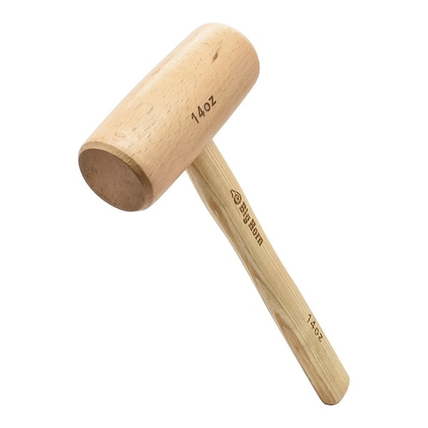 Big Horn 14 Oz Wooden Mallet 26020 - main