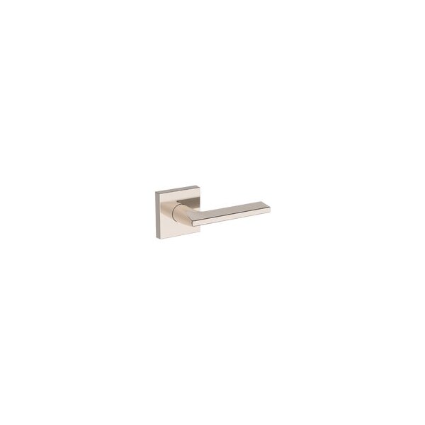 Baldwin Residential Door Levers Full Dummy Reversible Lifetime Bright Nickel FDANACSR055 - main