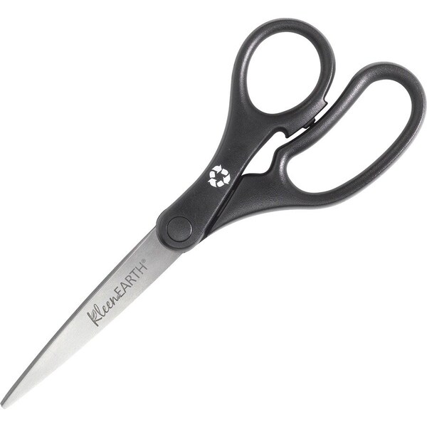 Westcott Scissors, 8" KleenEarth Basic Straight Scissors, Black 15583 - main