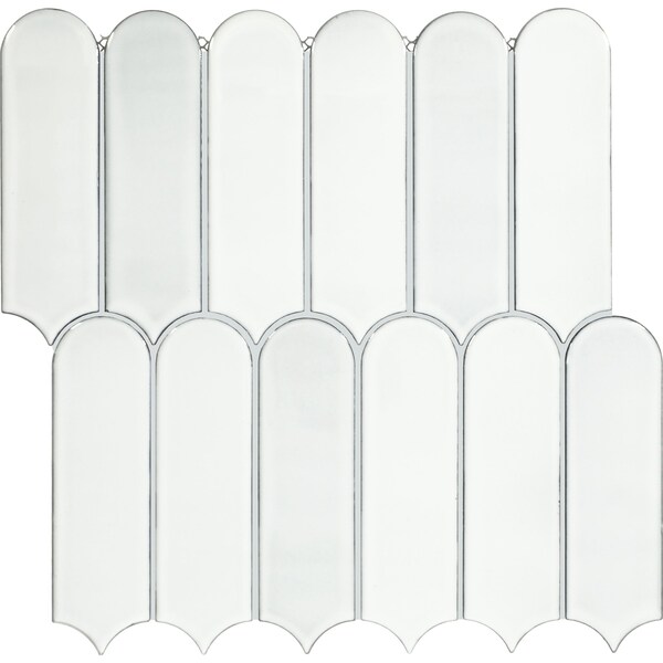 Daltile Artefino Vintage 2 x 6 Fish Scale Mosaic 10.00 SQFT/Carton, 10PK AR1126FHSCLMSGL - main