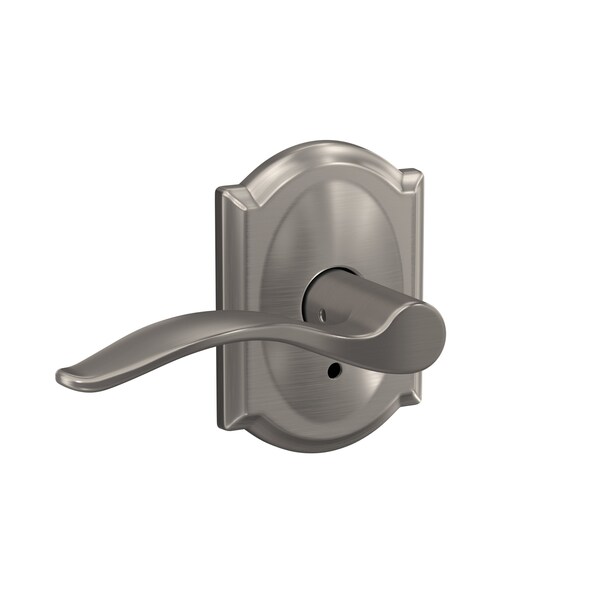 Schlage Residential Schlage Custom Pennant Lever with Camelot Rose Passage and Privacy Lock with 16600 Latch and FC21PEN619CAM - main