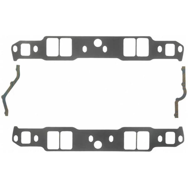 Fel-Pro 1263 0.060 in. Intake Manifold Gasket with Aluminum Head for 1962-1969 Small Block Chevrolet V8 FEL1263 - main