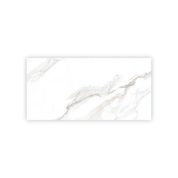 Apollo Tile 24x48 in. Polished Bright White and Gold Porcelain Wall and Floor Tile 15.5 sq ft/case, 2PK COS88GLD2448 - main