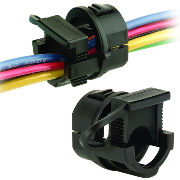 Heyco Strain Relief Bushing, Nylon Removable Snap-In Ratcheting, RSR 875, 500PK 1280 - main