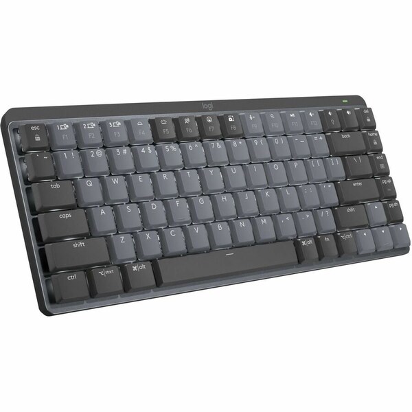 Logitech MX Mechanical Mini Minimalist Wireless Illuminated Keyboard (Tactile Quiet) (Graphite) - Retail Box 920010550 - main