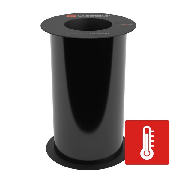 Labeltac High Temperature Supply 9in x 75ft LT9, Black LT903HT-C - main