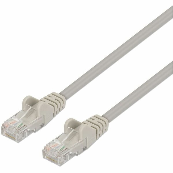 Intellinet Network Solutions CAT6 U/UTP SLIM NETWORK PATCH CABLE, 7 FT., GRAY 751605 - main