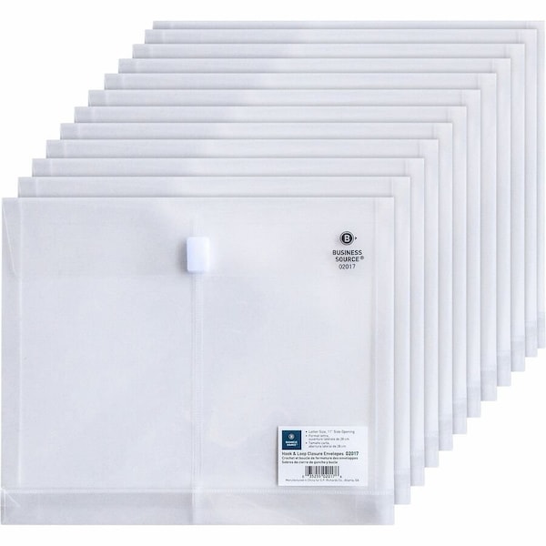 Business Source File Pocket Letter 8 1/2" x 11" Sheet Size, 12PK 02017 - main