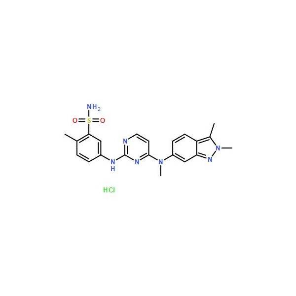 Ak Scientific Pazopanib hydrochloride (5g), CAS 635702-64-6 X3177-5g - main