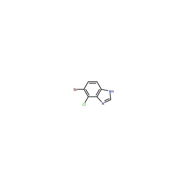 Ak Scientific 5-Bromo-4-chloro-1H-benzimidazole (5g), CAS 1008361-81-6 3131AJ-5g - main