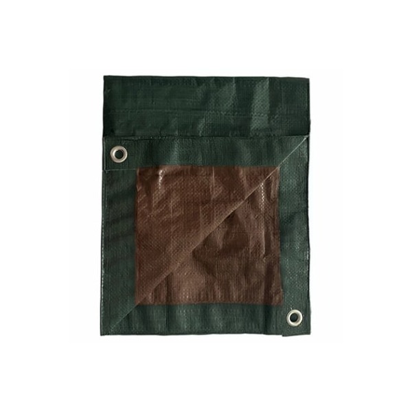 Itm Co. Ltd TG 10x12 GRN/BRN Tarp MD-GT-GB-1012 - main