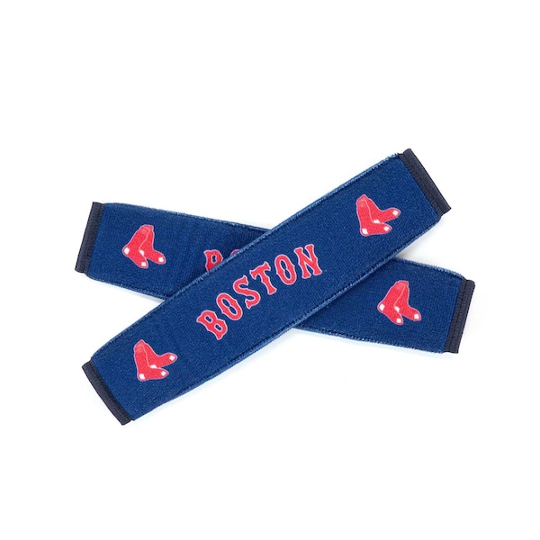 Coverking SEAT BELT PADS WITH BOSTON RED SOX LOGO H9W4FY - main
