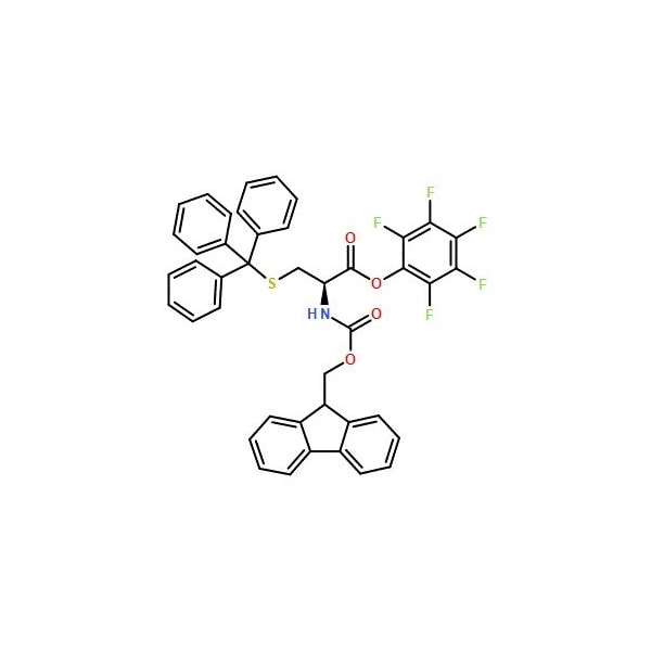 Ak Scientific Fmoc-Cys(Trt)-OPfp (100g), CAS 115520-21-3 V1199-100g - main