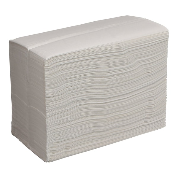 Nova Tall-Fold Napkin 6.7 x 13, White, 1-Ply, 10000PK NOVA TALL-FOLD - main