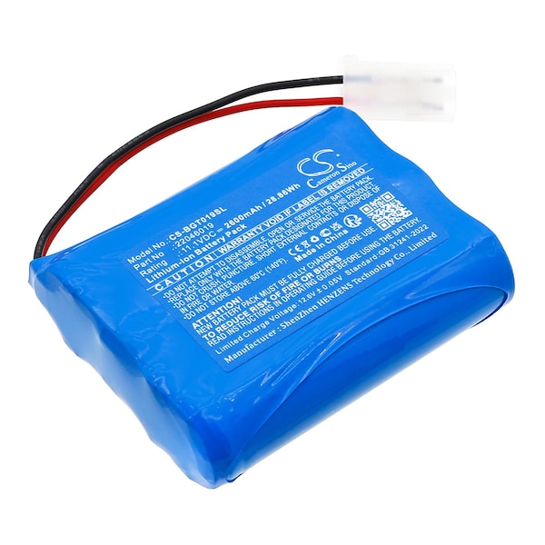 Ilc Abg (Allg Baumasch Gesell Ptt Replacement 11.1V 2.6AH Battery PTT BATTERY - main