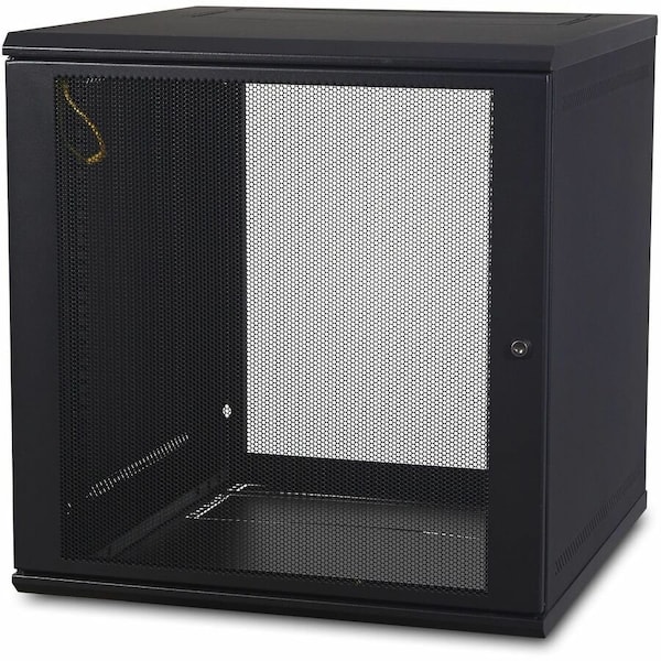 Apc NetShelter 12U Wallmount Rack Cabinet Single Hinged Server Depth Unassembled AR112 - main