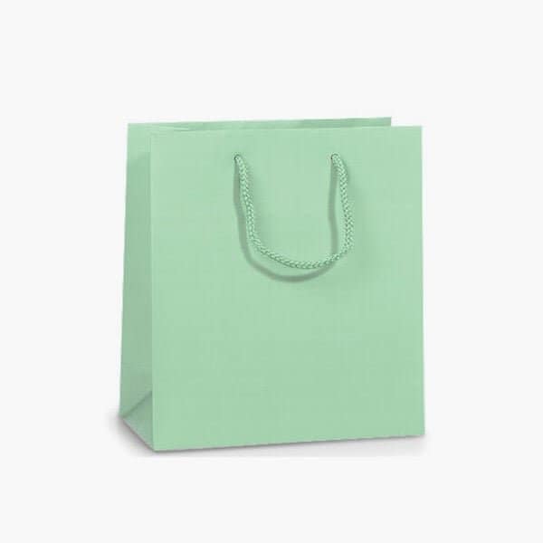 Nashville Wraps Aqua Matte Gift Bags, Jewel 6.5x3.5x6.5, 10PK MTJMAQ - main