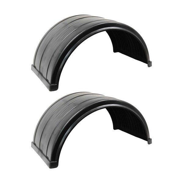 Mytee Products Ribbed Poly Fender for Trucks with 24.5, 2PK PF-Rx2 - main