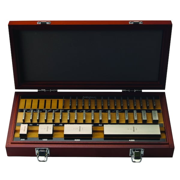 Mitutoyo 36 PC, IN, SQUARE, STEEL, AS-1 516-423-26 - main
