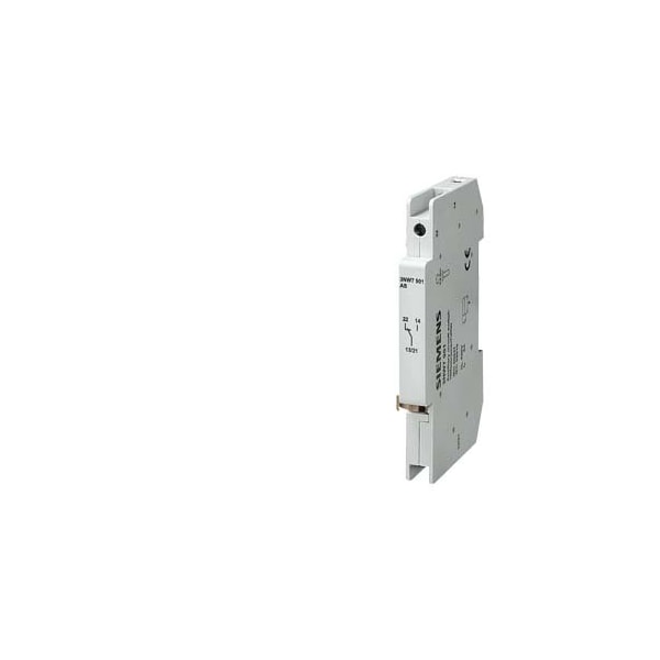 Siemens auxiliary switch 1 CO for cylindrical fuse base size 14x 51 mm for displaying the 3NW7901 - main