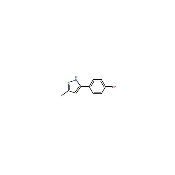 Ak Scientific 5-(4-Bromophenyl)-3-methyl-1H-pyrazole (5g), CAS 948293-34-3 5705AH-5g - main