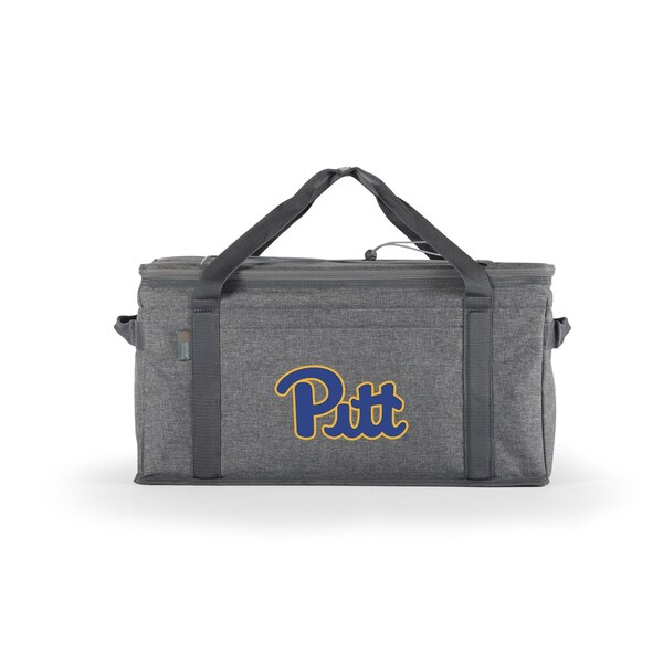 Picnic Time Family Of Brands NCAA Pittsburgh Panthers 64 Can Collapsible Cooler, Large Insulated Soft Cooler Bag 716-00-105-504-0 - main